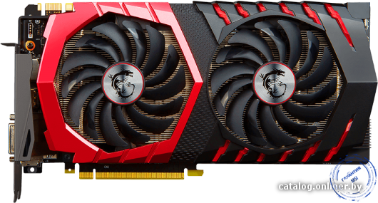 видеокарт MSI GeForce GTX 1070 Gaming X