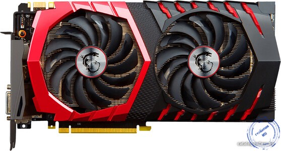 видеокарт MSI GeForce GTX 1080 Gaming