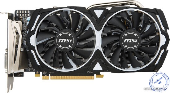 видеокарт MSI Radeon RX 570 Armor OC