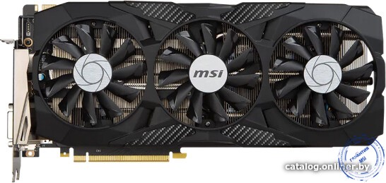 видеокарт MSI GeForce GTX 1070 Duke OC