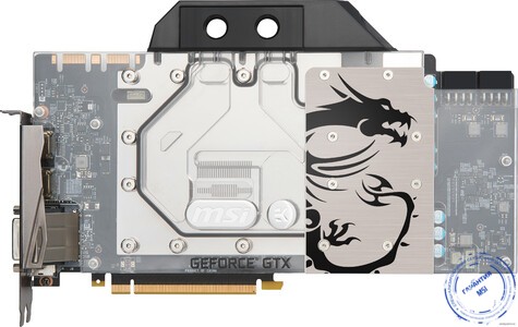 видеокарт MSI GeForce GTX 1080 Ti Sea Hawk EK X