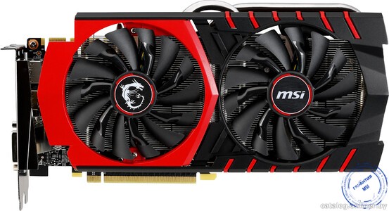 видеокарт MSI GeForce GTX 970 Gaming